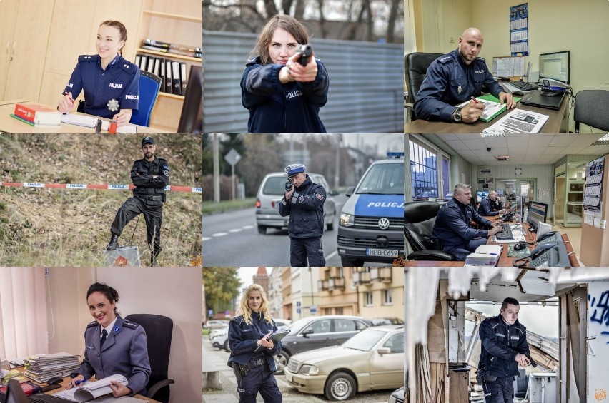 Funkcjonariusze z Komendy Powiatowej Policji w Oleśnicy. Piękne policjantki i przystojni policjanci na służbie. Znacie te twarze? 