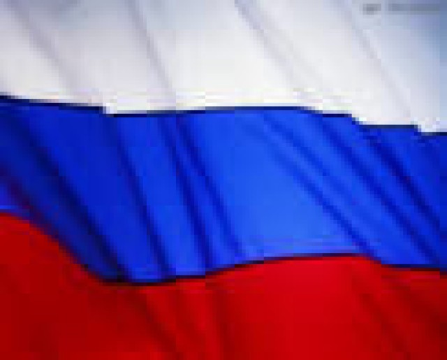 Flaga Federacji Rosyjskiej.