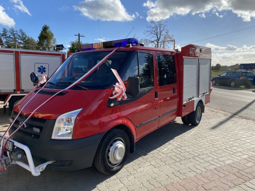 OSP Egiertowo bogatsze o nowy samochód pożarniczy