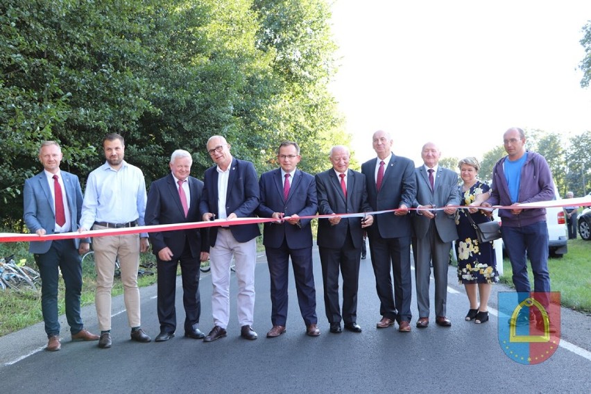 Uroczyste zakończenie przebudowy drogi gminnej Wydrzyn-Majorat-Staw