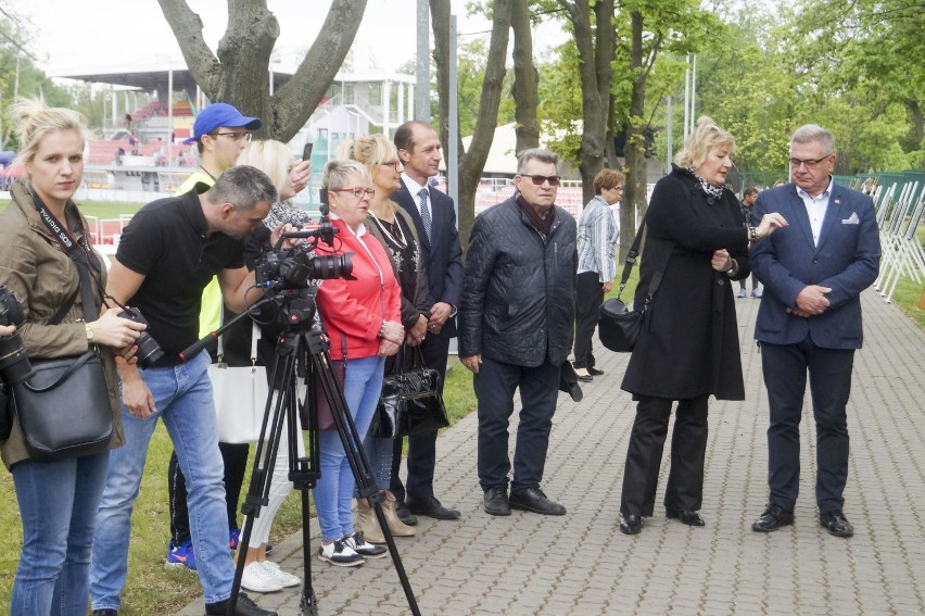 Otwarcie alejki Ireny Szewińskiej w Inowrocławiu [zdjęcia]