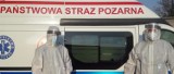 Pleszewscy strażacy zostali oddelegowani do pracy w szpitalu tymczasowym dla pacjentów z COVID-19