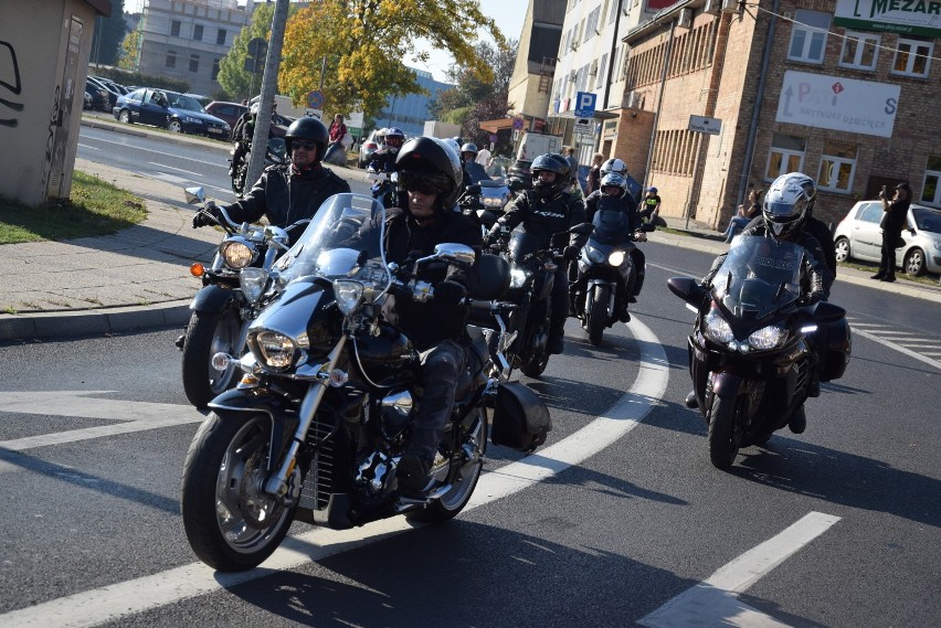 Parada motocyklistów w Gorzowie