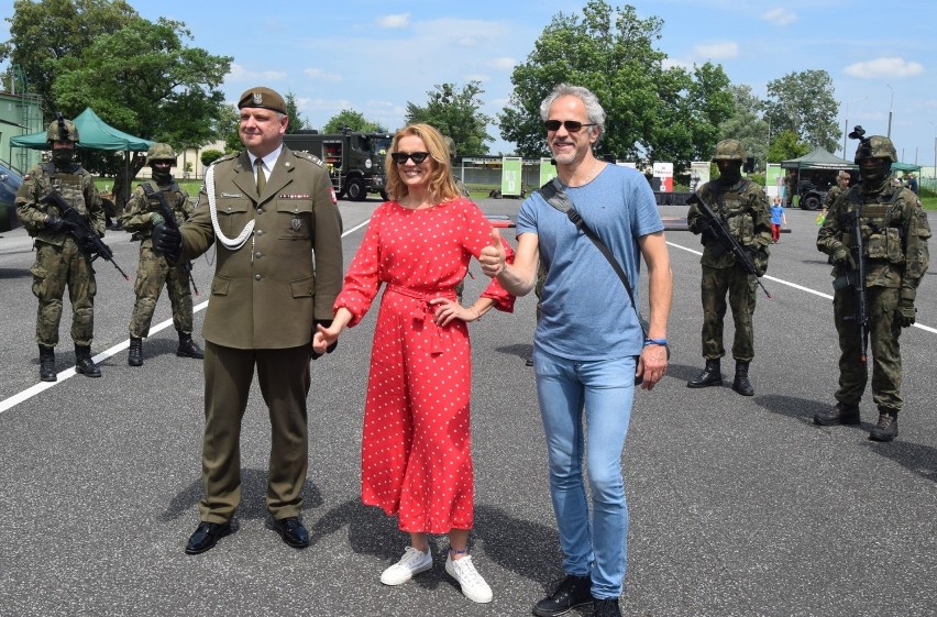 Podpułkownik Łukasz Baranowski, Dorota Chotecka i Radosław...