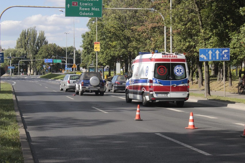 Motocyklista zginął w wypadku na Kopcińskiego