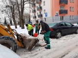 Odśnieżanie w Tarnobrzegu nieudane. Mieszkańcy zignorowali apele (ZDJĘCIA)