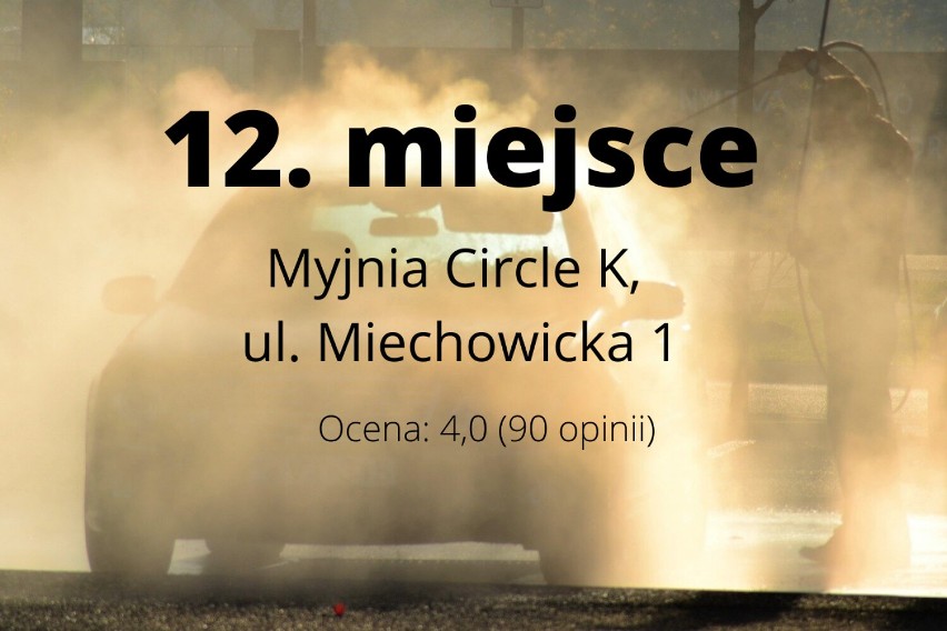 Top 12 - Oto ranking najlepszych myjni samochodowych w Inowrocławiu