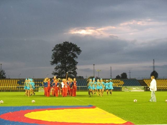 Otwarcie nowego stadionu w Suwałkach - Mini Euro 2011