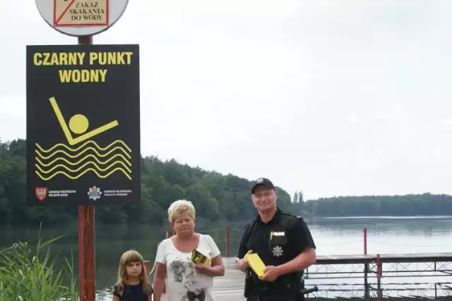 Jarosławki: Czarny punkt wodny - żeby już nikt w tym miejscu nie utonął