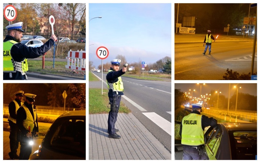 Policja zaskoczyła kierowców z Włocławka i regionu. Nowe przepisy i akcja "Kaskadowy pomiar prędkości" [zdjęcia]