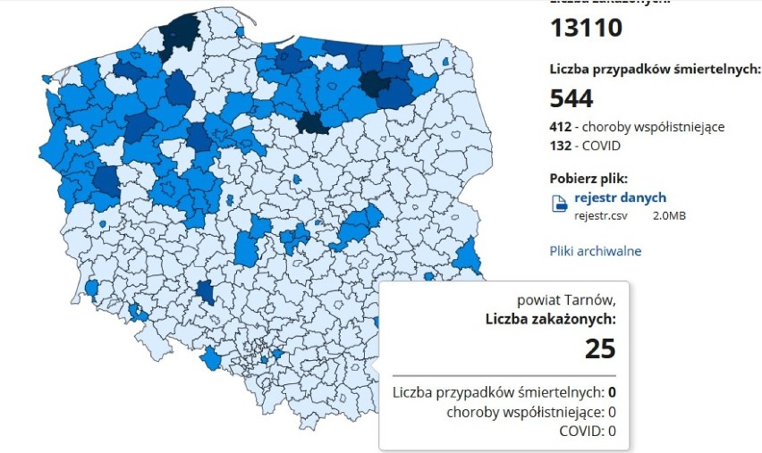 Tarnów. Nie ubywa nowych zakażeń COVID-19 Tarnowie i powiatach: tarnowskim, brzeskim, bocheński i dąbrowskim [AKTUALIZACJA 11.12] 