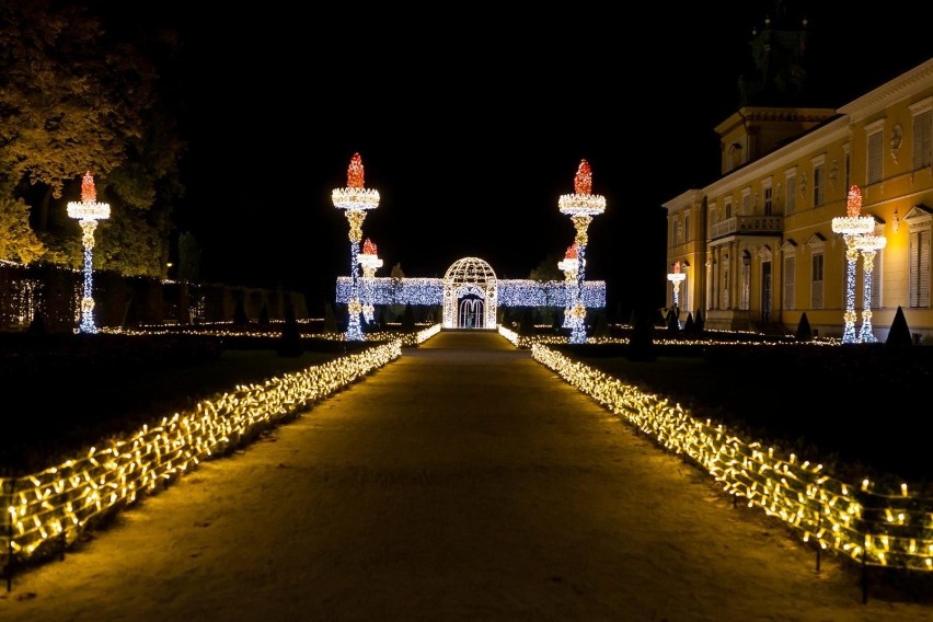 Królewski Ogród Światła w Wilanowie powraca! Świetlną wystawę będzie można podziwiać już od 19 października