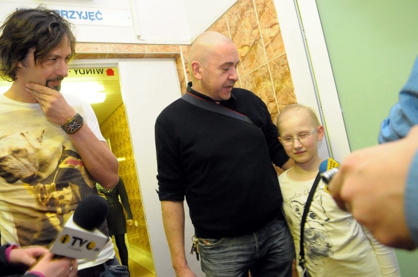 Szymon Majewski odwiedził w Lublinie chore dzieci