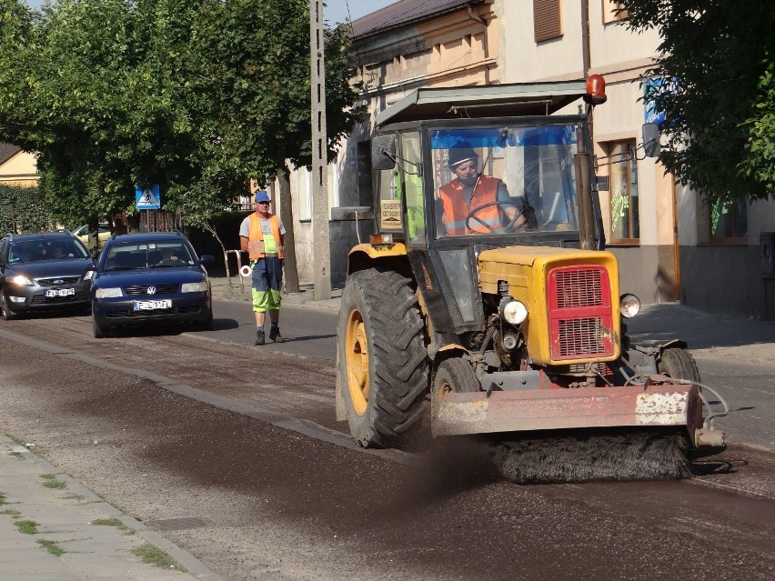 Remont Belwederskiej w Łęczycy. Zmiana organizacji ruchu