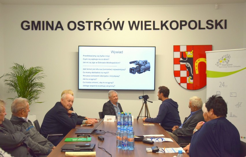 Seniorzy na warsztatach w Urzędzie Gminy Ostrów Wielkopolski