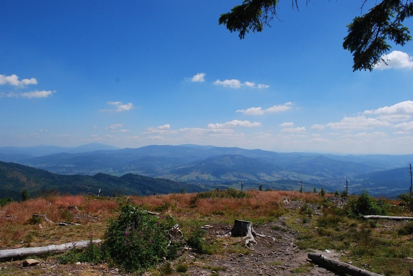 Widok z Baraniej Góry