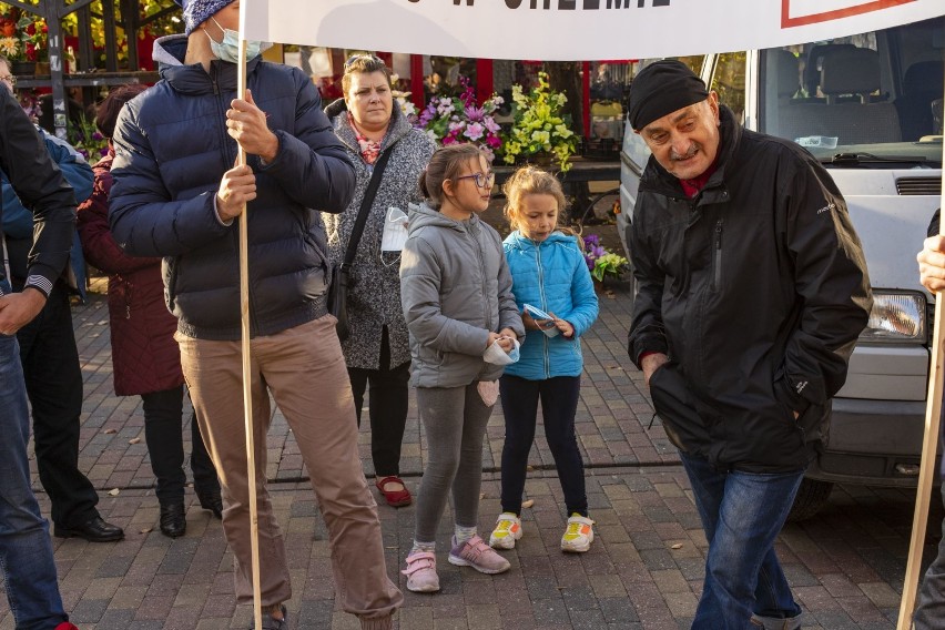 Chełm. Mieszkańcy protestują przeciwko wytwórni mas bitumicznych 