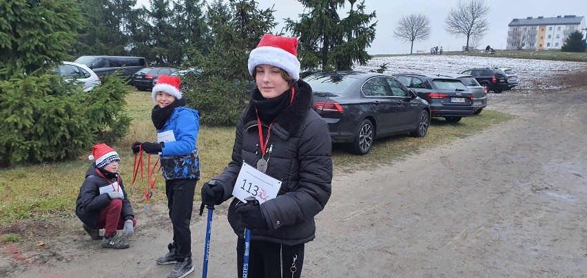  Odbył się I Charytatywny Bieg Mikołajów w Margoninie