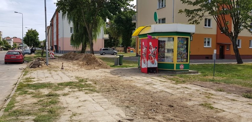 Inwestycje w Chodzieży: Na ulicy Małachowskiego powstanie nowy chodnik i kanalizacja deszczowa