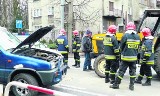 Chrzanów. Na Oświęcimskiej traktor zderzył się z fordem