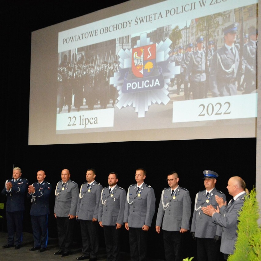 Powiatowe obchody Święta Policji w Złotowie  