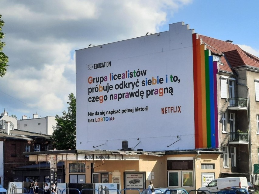 We Wrzeszczu pojawił się mural Netflixa wspierający...