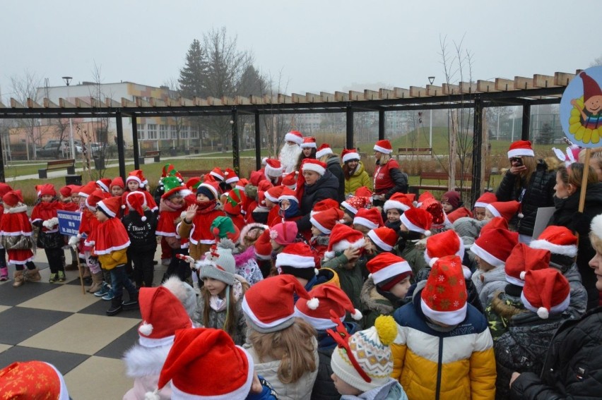 Ekologiczny Mikołaj odwiedza dzieci w ostrowieckich przedszkolach (ZDJĘCIA, WIDEO)