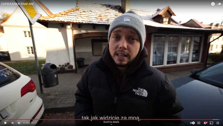Znany YouTuber odwiedził Gniezno. Próbował zapiekanek Pani Ani!