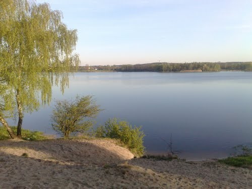 Mężczyzna łowił ryby nad zalewem Szałe korzystając z... narzędzia elektrycznego.