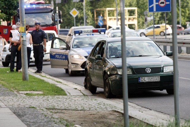 Wypadek na ulicy Libana w Legnicy