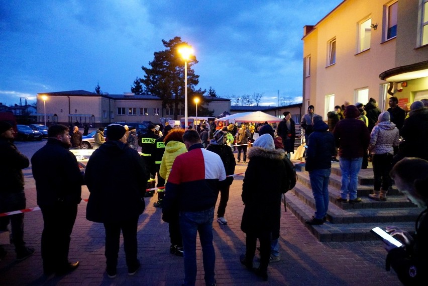 Do Polski przybywa coraz więcej uchodźców z Ukrainy. Zobacz zdjęcia z punktu recepcyjnego w Lubyczy Królewskiej