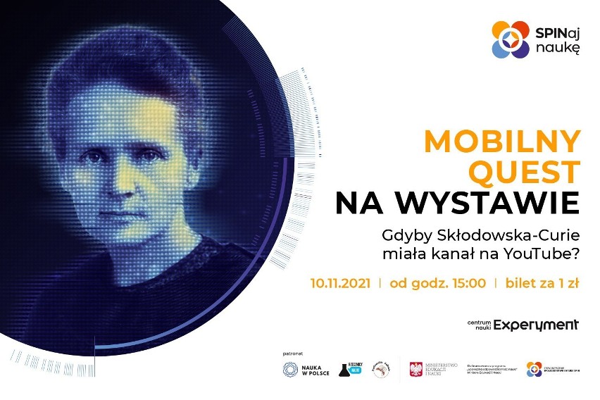SPiNDay 2021. Premiera mobilnego questu na wystawie w CN Experyment w Gdyni. Zwiedzanie za złotówkę!