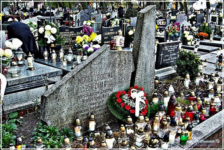 Koło - wczoraj i dziś. Pomnik ofiar nalotu lotnictwa niemieckiego