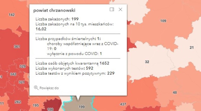 Prawie 60 tysięcy zakażeń COVID-19 w kraju. W powiatach oświęcimskim, wadowickim, chrzanowskim i olkuskim są nowe przypadki