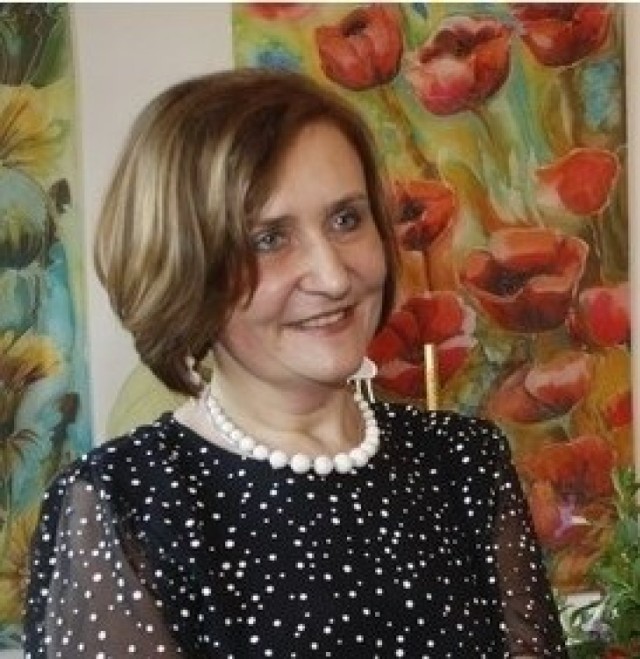 Teresa Berendt-Klechamer, autorka wystawy w Muzeum Regionalnym w Świebodzinie