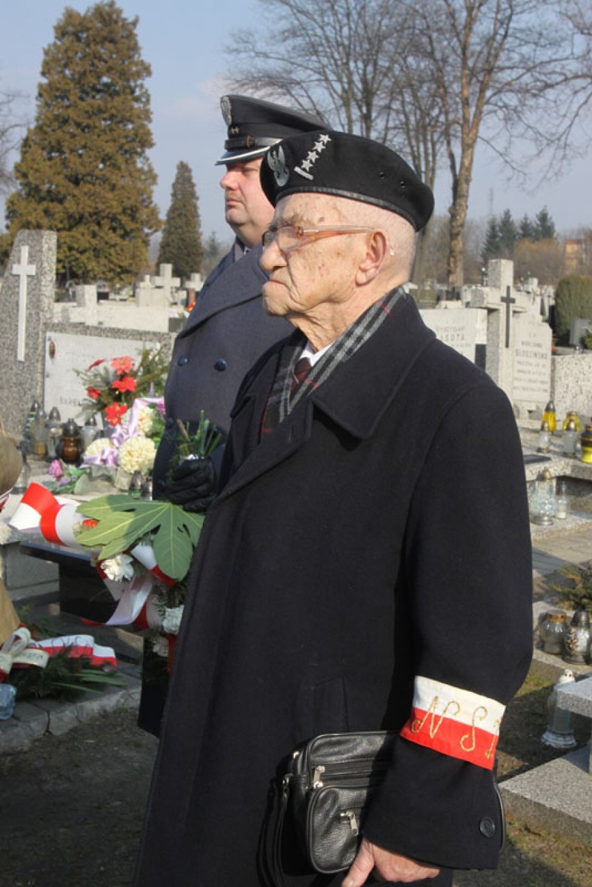 Uroczystości upamiętniające Żołnierzy Wyklętych na cmentarzu...