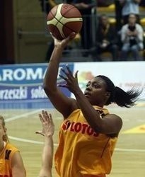 Monica Wright byla najskuteczniejszą zawodniczką Lotosu w meczu z Artego Bydgoszcz