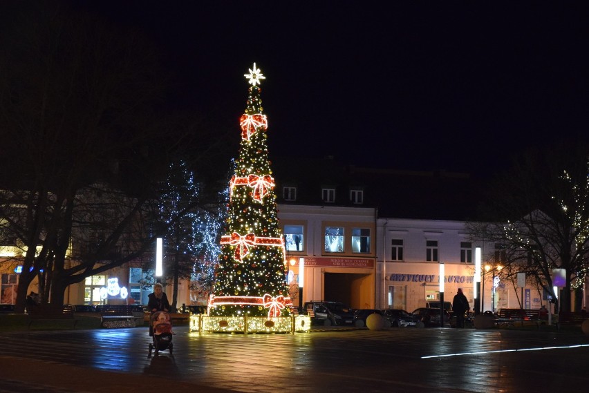 Miejska choinka 2019 w Suwałkach