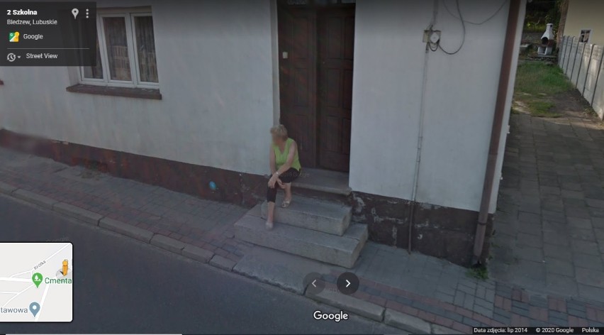 Co kamery google street view zobaczyły w Bledzewie i...