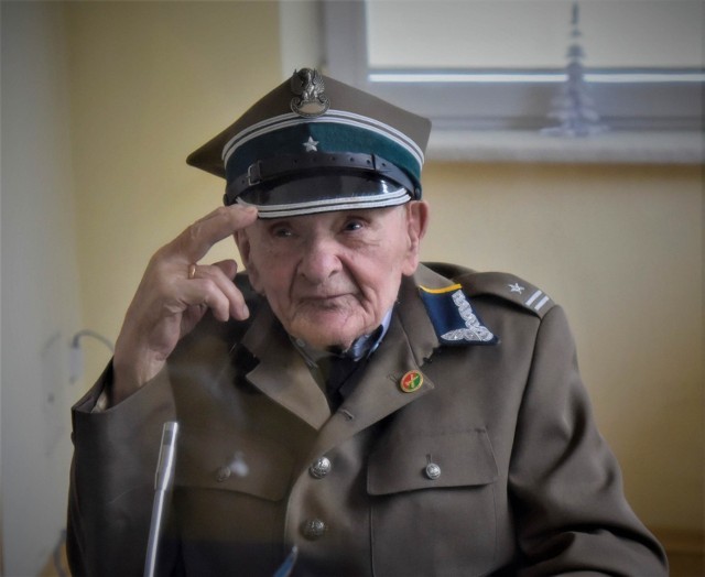 Major Józef Kasperowicz, pseudonim Bystry, obchodzi 103. urodziny.  Życzymy dużo zdrowia!