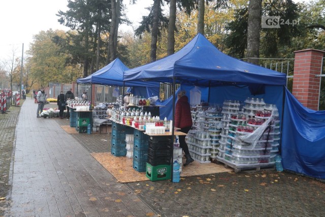 Cmentarz Centralny w Szczecinie. Tak było w weekend