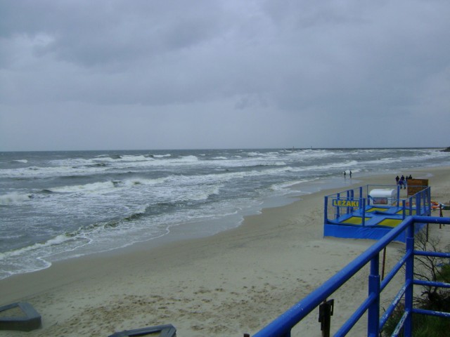 Widok na Polskie Morze