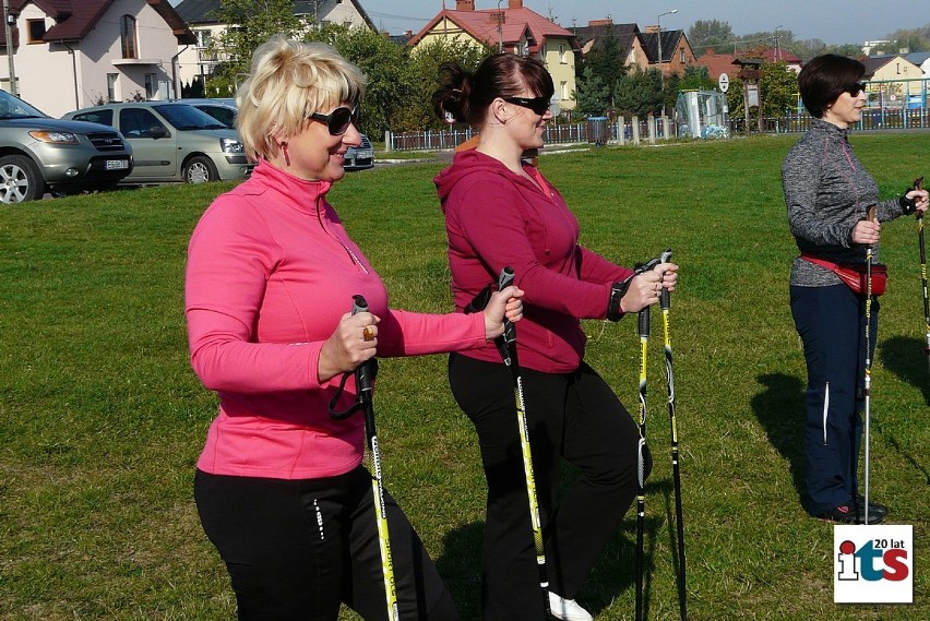 Nordic walking nad Zadębiem