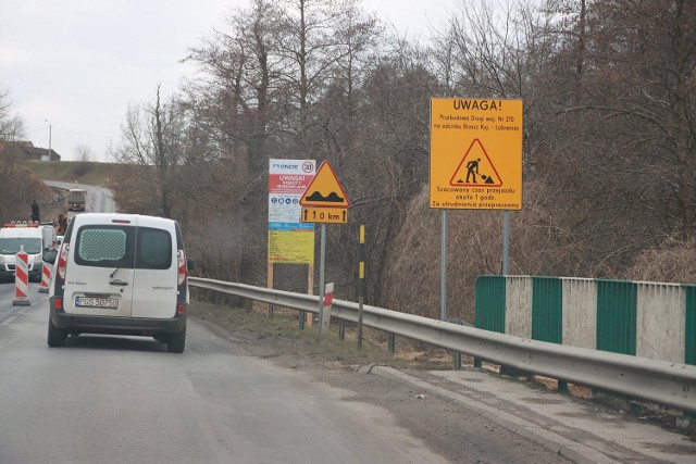 Tak wygląda remont drogi wojewódzkiej Brześć Kujawski - Lubraniec.