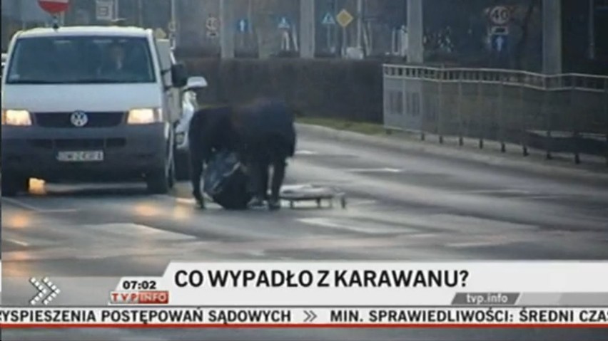 Wrocław: Co wypadło z karawanu na Ślężnej? (FILM)