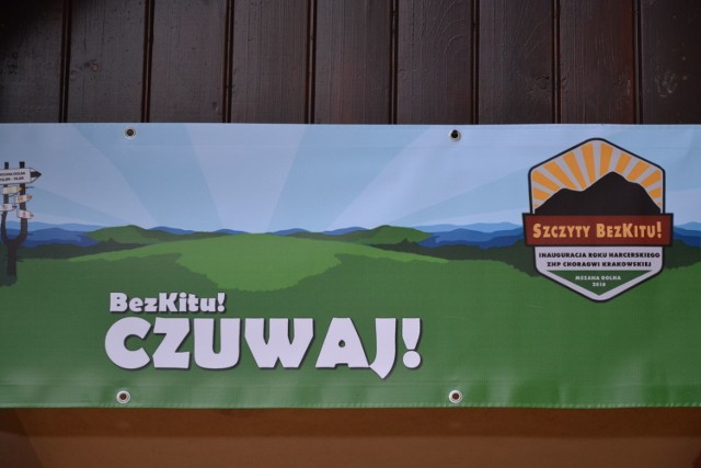 Baner Zlotu. Fot. Henryk Czechowski BINFO Krak&oacute;w