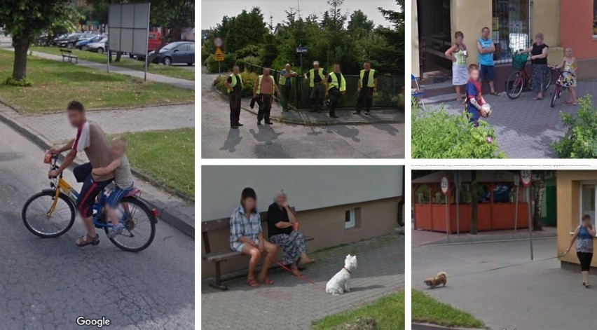 Pakościanie uchwyceni przez kamerę Google Street View. Rozpoznajesz kogoś? [ZDJĘCIA] 