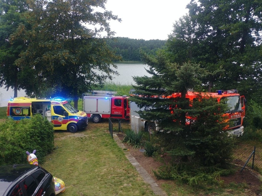 Tragedia nad jeziorem Głuszyńskim w miejscowości Orle
