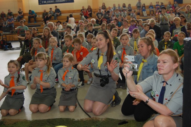 Wśród laureatów przeglądu: Grunwaldzka Gromada Zuchowa „Ogniste Pióra” z Szubina.