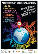 Cały świat w Krainie100Jezior, czyli... festiwal kultur, miejsc, ludzi i smaków Azji, Ameryki, Europy i Afryki w Międzychodzie